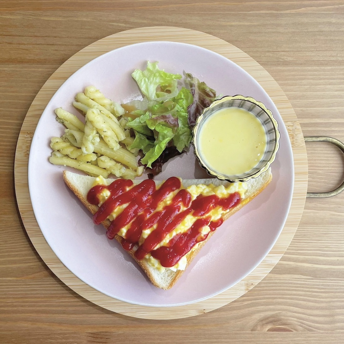 トーストの画像